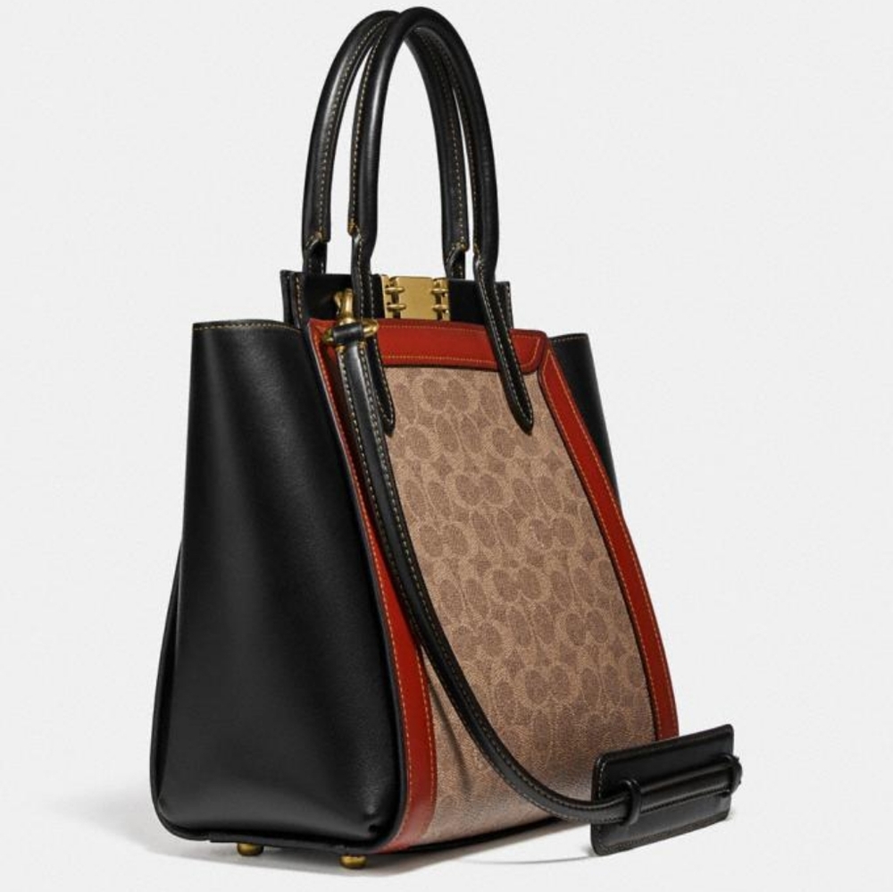 Coach Troupe Tote in Signature Canvas - NWT  SOLD - Picture 4 of 6